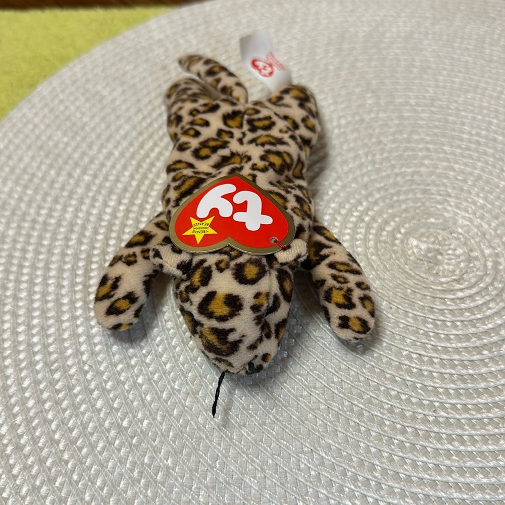 Ty Freckles The Leopard Teenie Beanie Baby